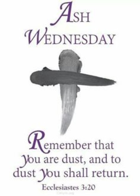 Image result for images for Ash Wednesday
