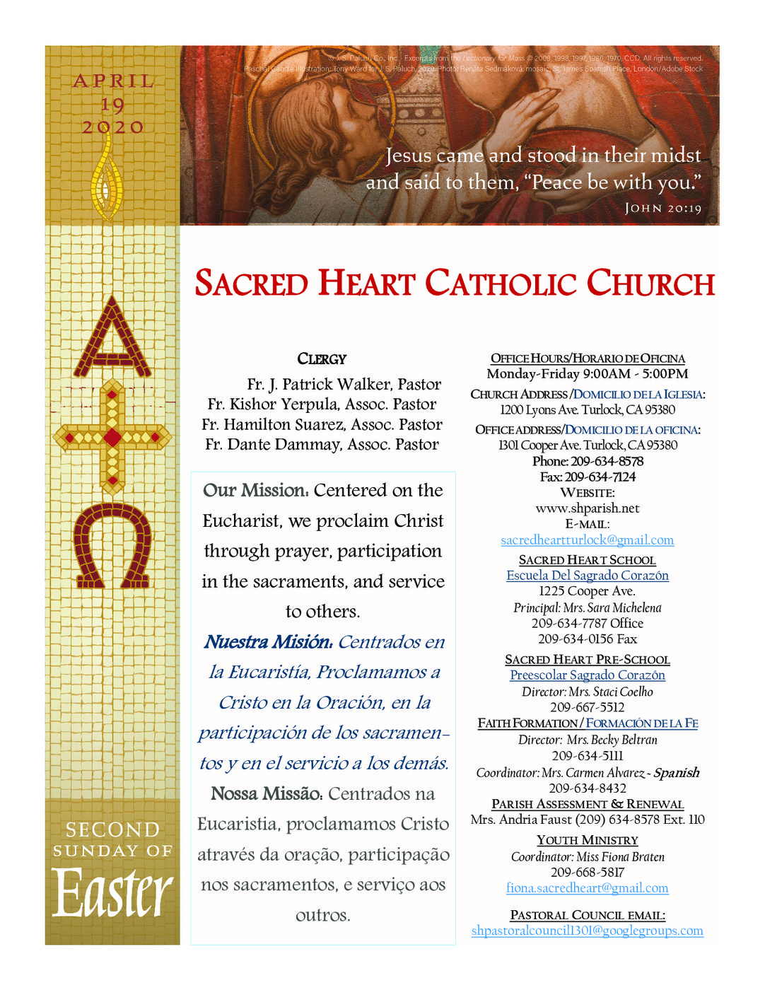 Bulletins Sacred Heart Catholic Church