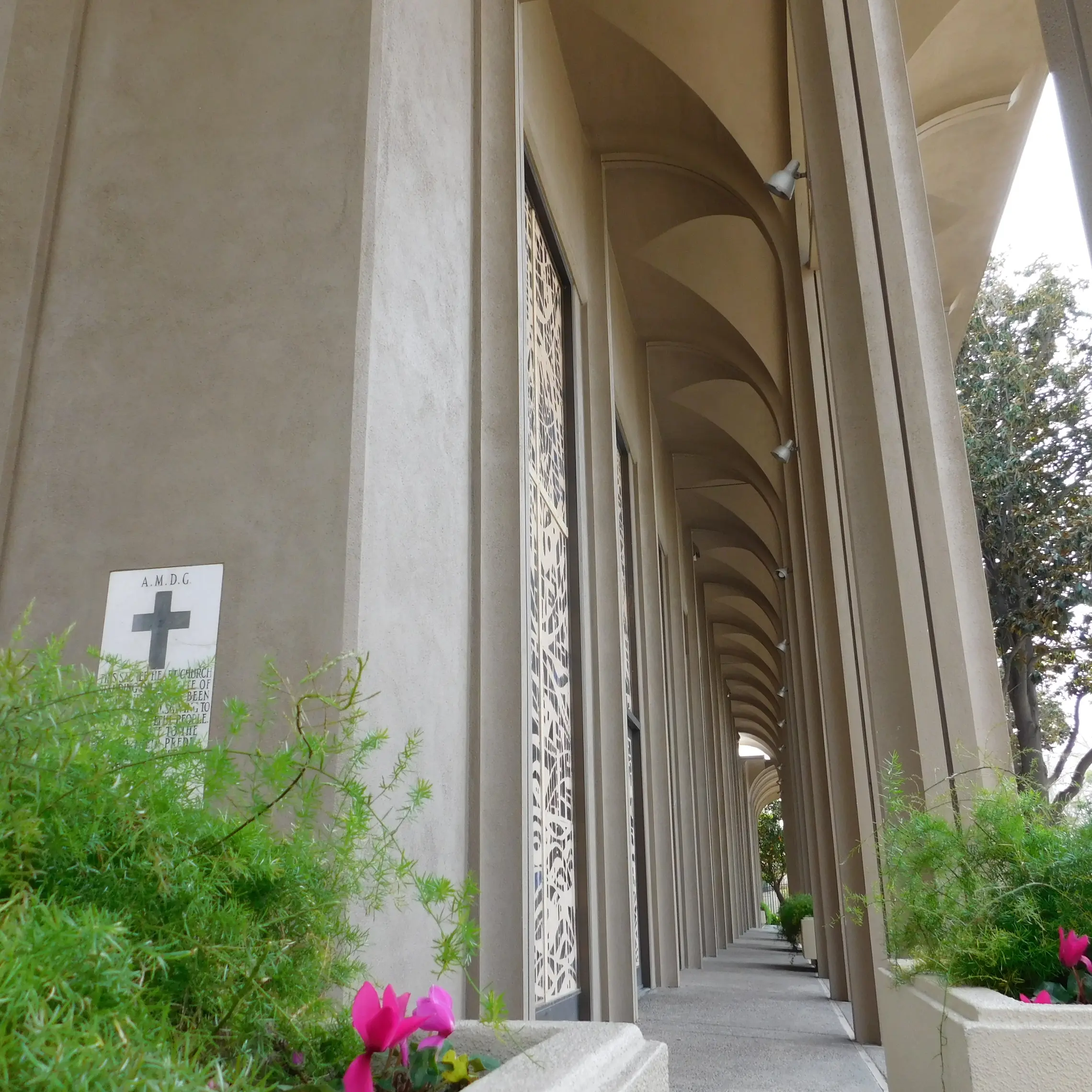 Outside Church