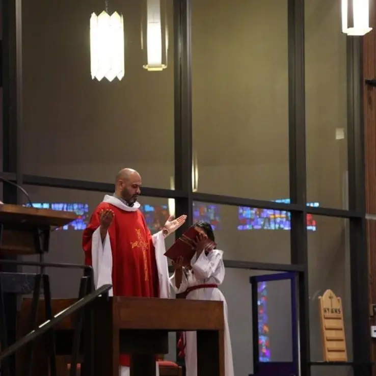 Good Friday Altar