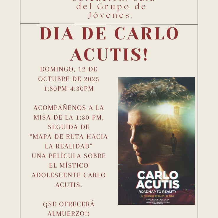 Carlo Acutis Spanish 2025