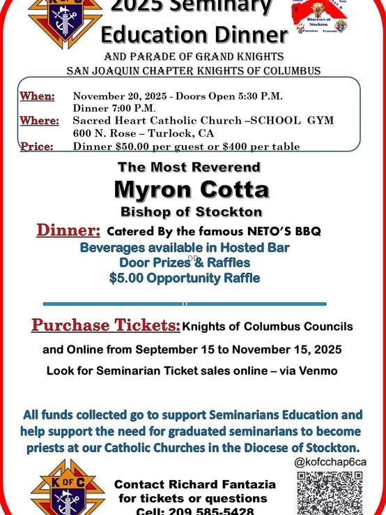 2025 Seminary Education Flyer Draft