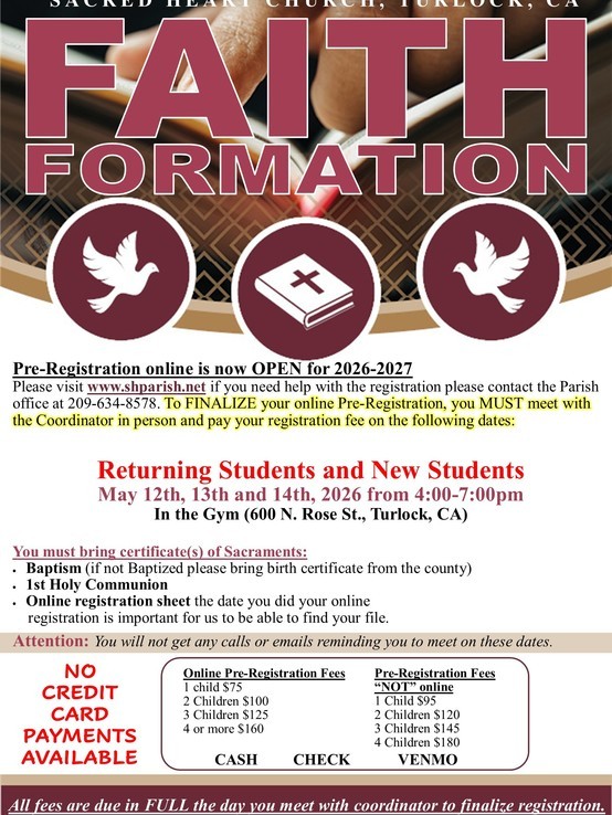 2026 Faith Formation May English