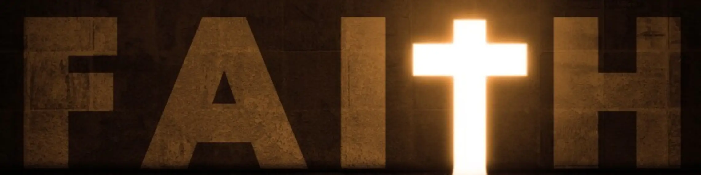 Faith Cross With Light