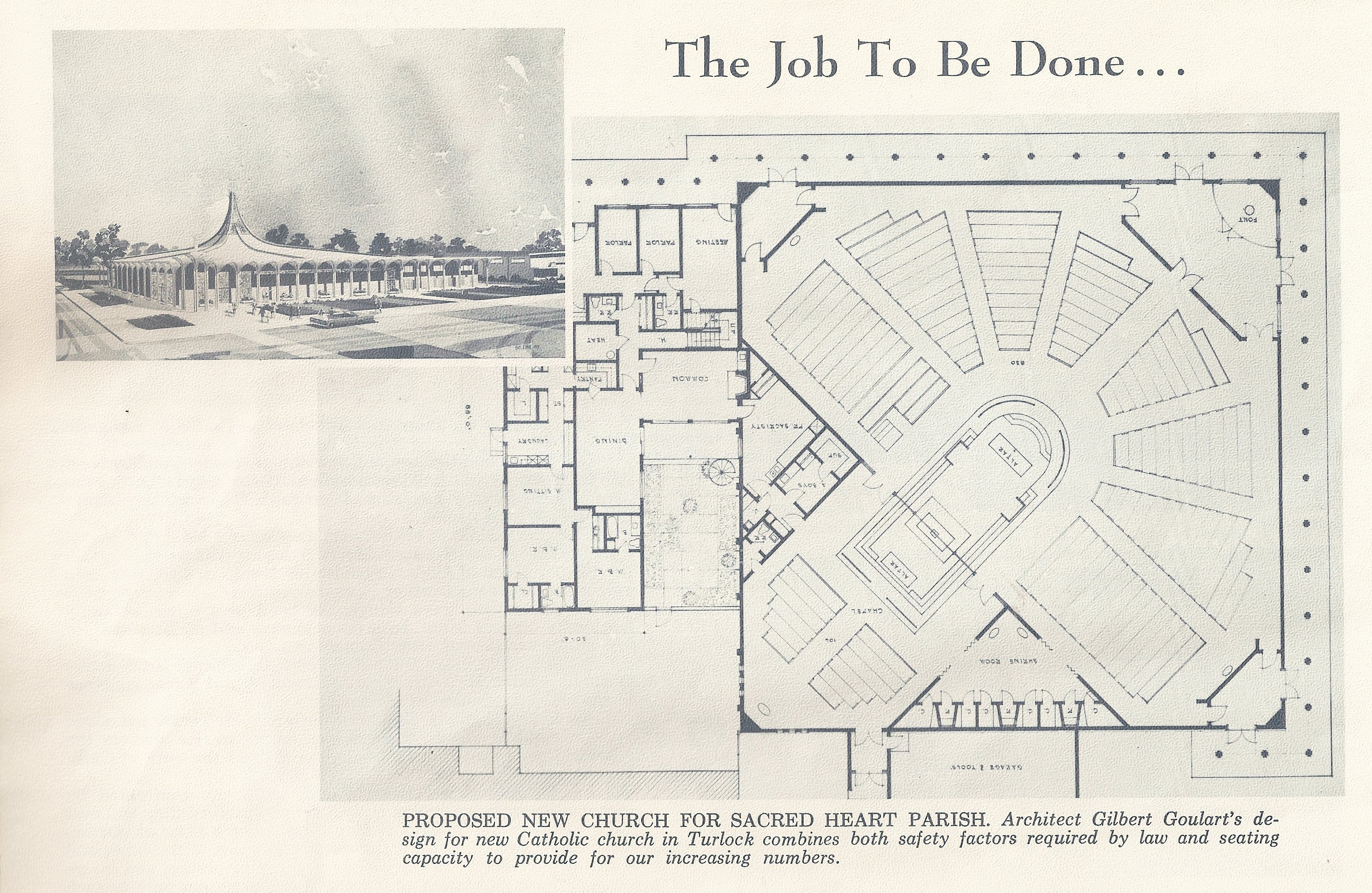 Blueprint Of New Church